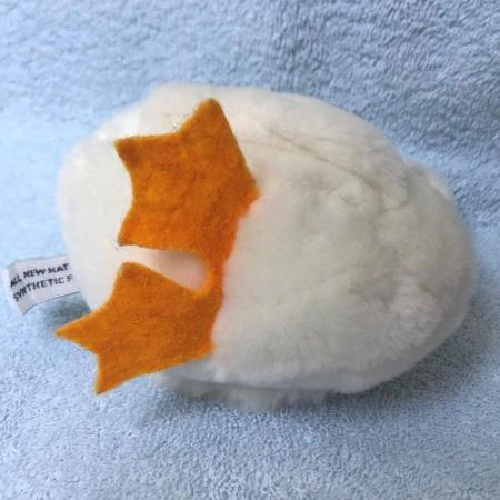 Image 2 of KCI swan soft, plush toy. Orange felt details. Can post.