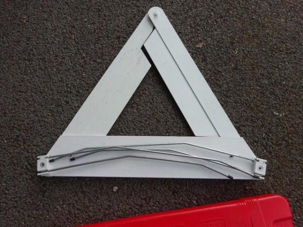 Image 1 of Warning Triangle In plastic cover