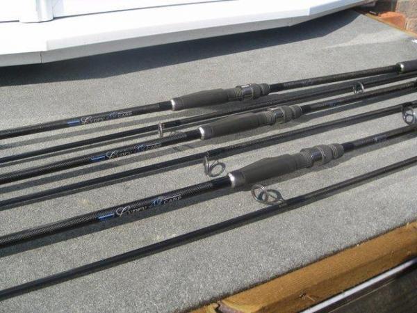 Image 1 of SET OF 3 CARP RODS, FULL CARBON BLANKS, SEE ADVERT