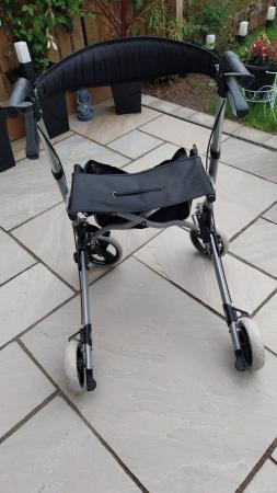 Image 1 of Rollator foldable walking aid