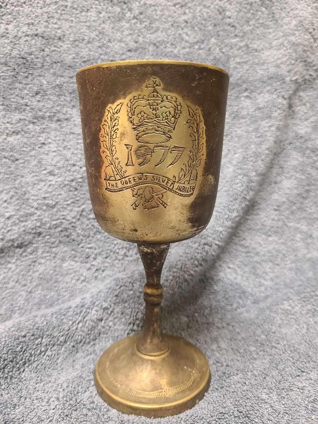 Preview of the first image of 1977 Brass anniversary cup.