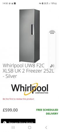 Image 2 of Whirlpool  upright frezzer