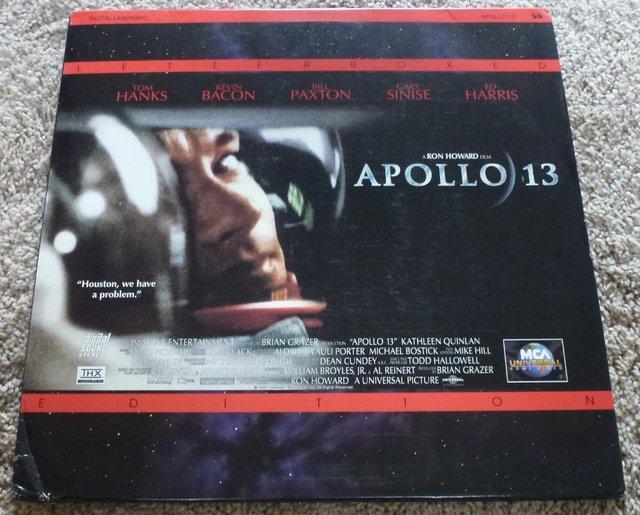 Preview of the first image of Apollo 13, Laserdisc (1995), USA pressing.