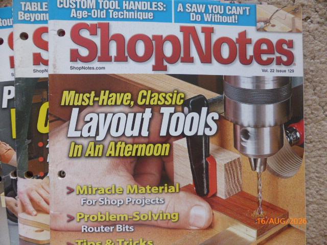 ShopNotes magazines, good condition. — photo 3 of 3