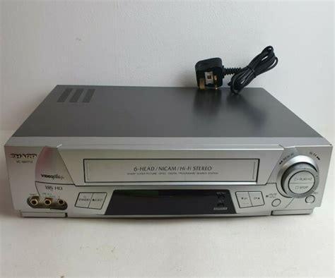 Preview of the first image of Sharp VC-MH713 6 HEAD /NICAM HI-FI video recorder.