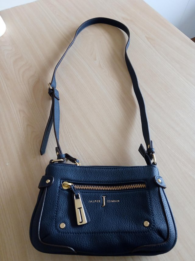 Preview of the first image of Jasper Conran blue Cross body bag.