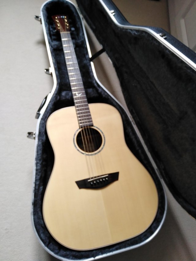 Preview of the first image of Faith Saturn Natural Acoustic Guitar.