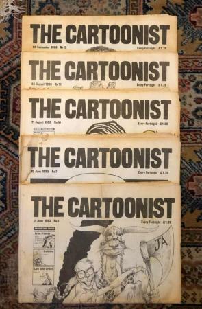 Image 2 of THE CARTOONIST NEWSPAPERS 1993-5 ISSUES No. 5, 7, 10, 11, 13