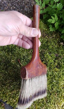 Image 2 of A Rare Antique Hardwood Badger Brush