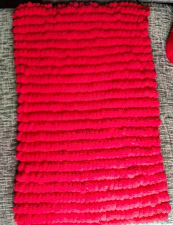 Image 1 of New hand-knitted babies blanket