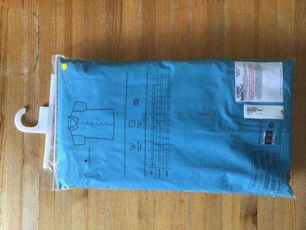 Image 2 of M&S Boys Blue School Shirts. Unopened, as new.