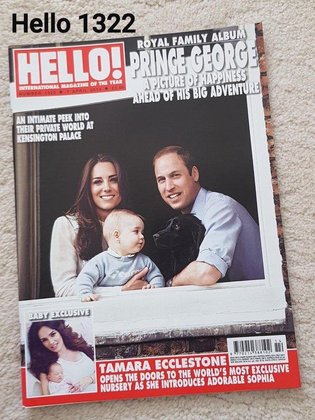 Preview of the first image of Hello Magazine 1322 - Royal Family Album Prince George.