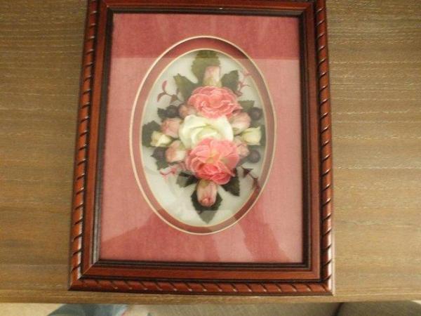 Image 2 of Handcrafted De Coupage Puicture