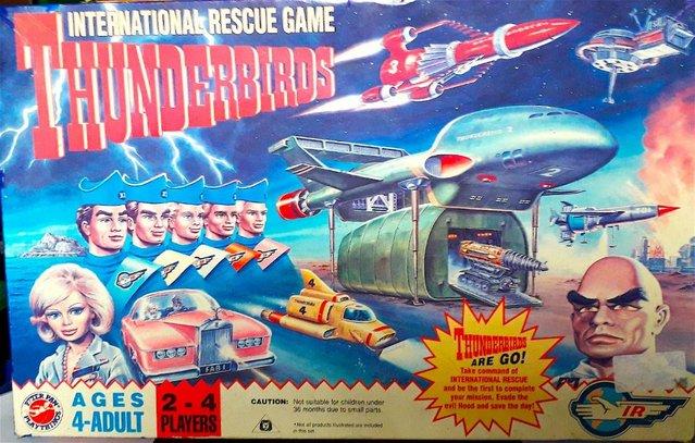 Image 1 of rARE 1970'S GAME - THUNDERBIRDS ARE GO **