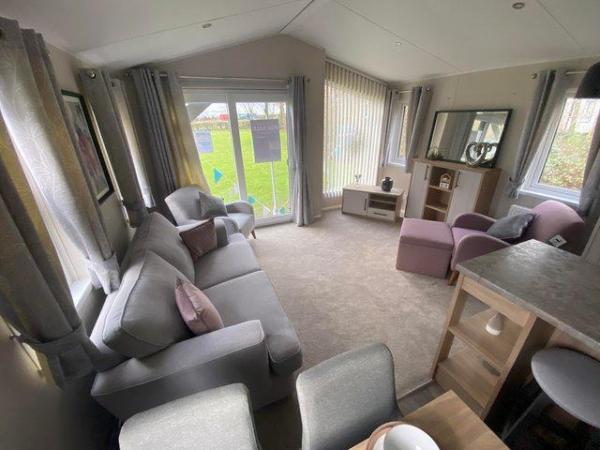 Image 1 of DOUBLE GLAZED CENTRAL HEATED LUXURY STATIC CARAVAN