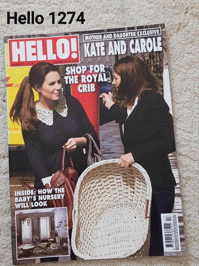Preview of the first image of Hello Magazine 1274 - Kate & Carole Shopping for Crib.