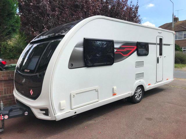 Preview of the first image of Swift Eccles 530 touring caravan 2018 4Berth.