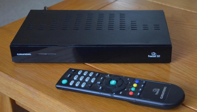 Preview of the first image of Grundig FREESAT BOX - RECEIVER USES YOUR EXISTING SKY DISH.
