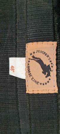 Image 2 of Girth - Black Fleece - Jumpers Horse-line
