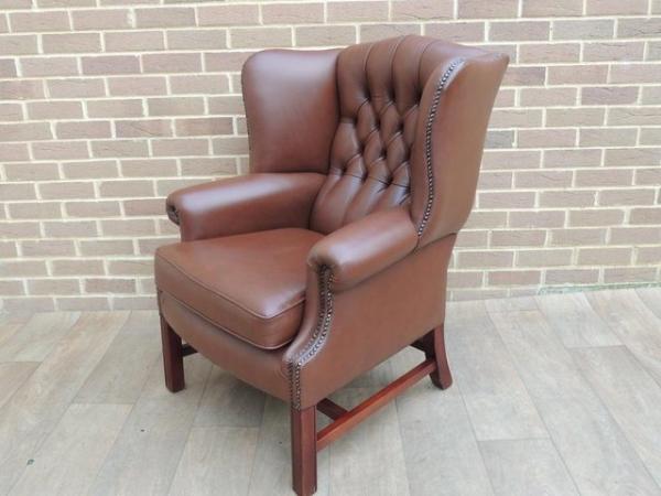 Image 4 of Chesterfield High Back Armchair (UK Delivery)
