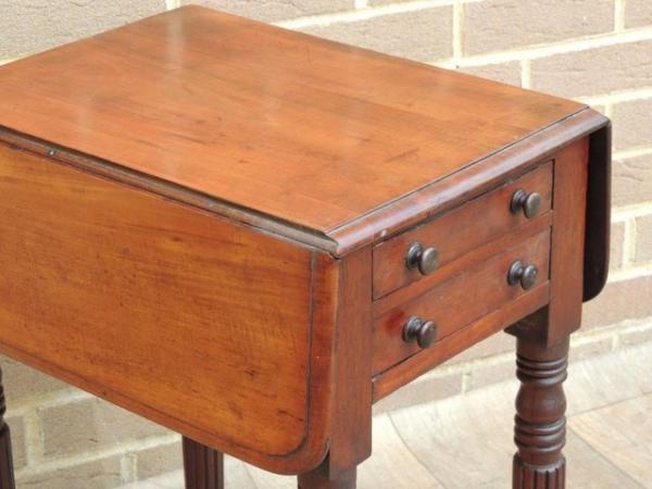 Image 4 of Victorian Extendable Side Table (UK Delivery)