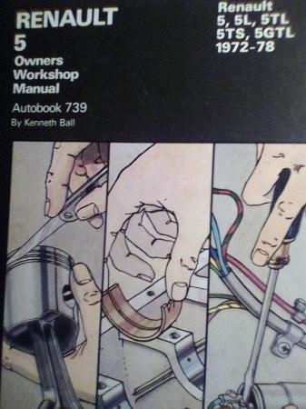 Image 1 of Renault 5 W/shop manual