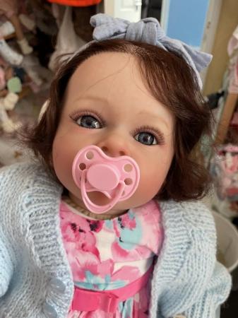 Image 3 of Adorable really sweet baby reborn doll girl Kelly