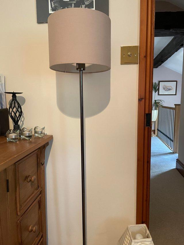 Preview of the first image of 3 different lamps for sale I tall 2 table.