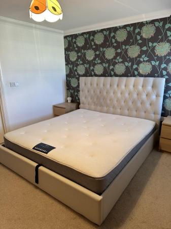 Image 2 of Super King Ottoman Bed and Mattress