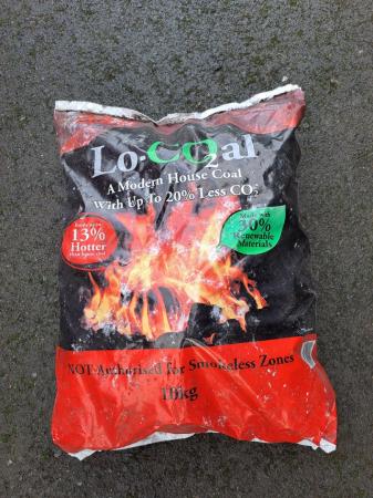 Image 1 of Smokeless Coal. 7 bags of Lo-Coal at bargain price