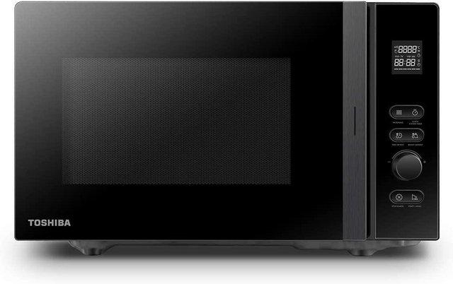 Preview of the first image of Toshiba 800w 20L Microwave Oven- Black - NEW EX DISPLAY.
