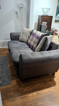 Image 2 of 2 seater large sofa - used but like new