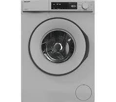 Image 1 of SHARP 8KG NEW BOXED WASHER-1400RPM-SILVER-DELAY TIMER-WOW