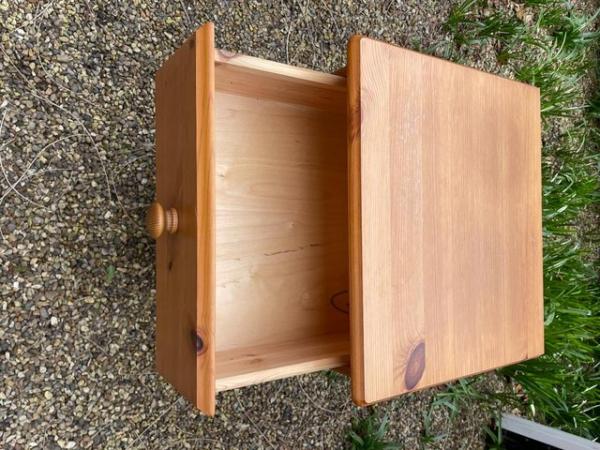 Image 2 of Wooden Bedside Table, Good Condition