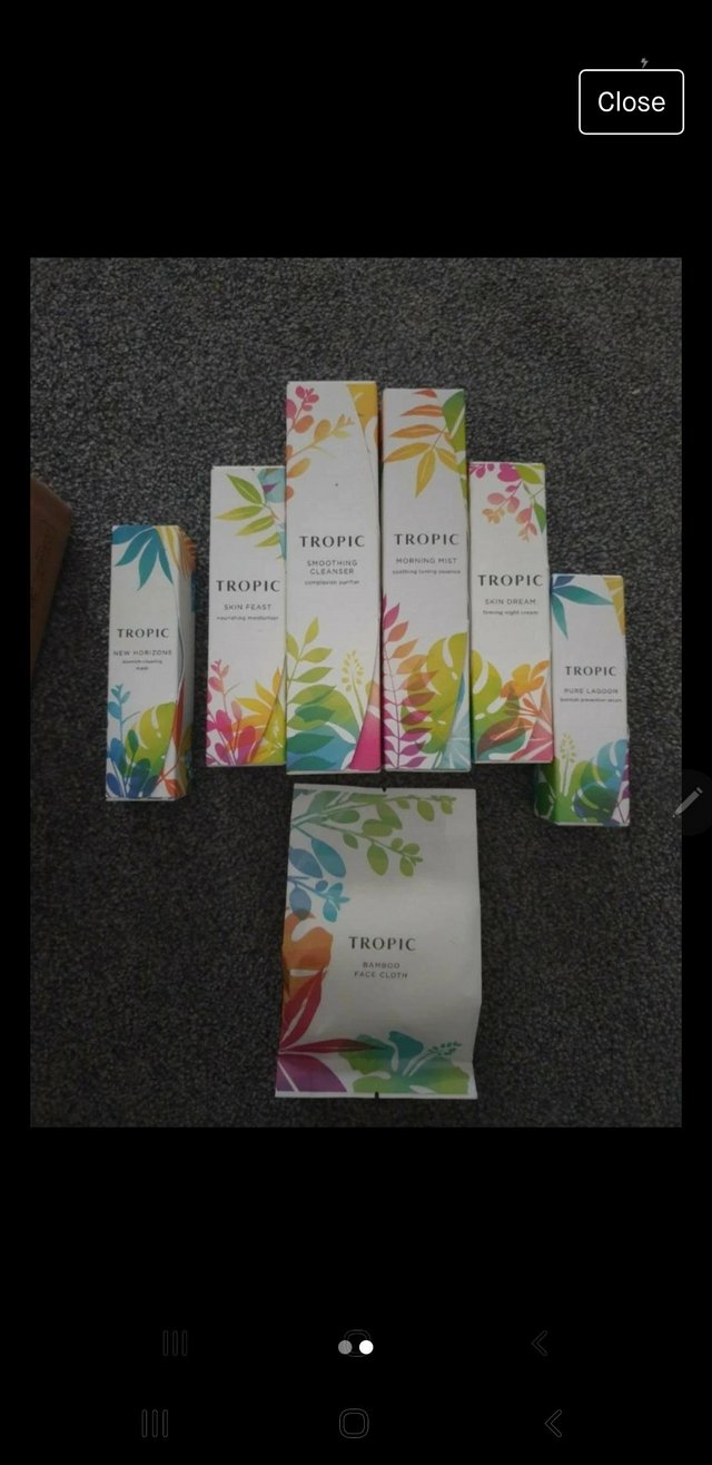 Preview of the first image of Tropic skincare Collection.
