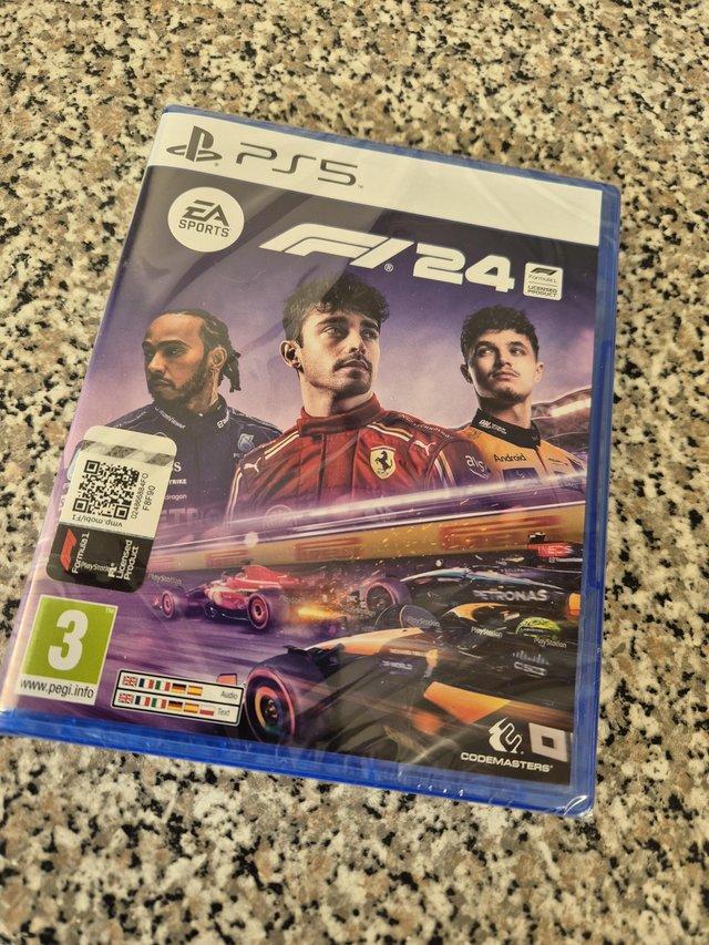 Preview of the first image of NEW AND UNOPENED F1 2024 PS5 GAME.