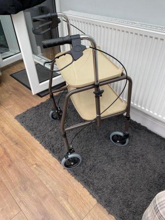 Image 1 of Care & Co height adjustable trolley