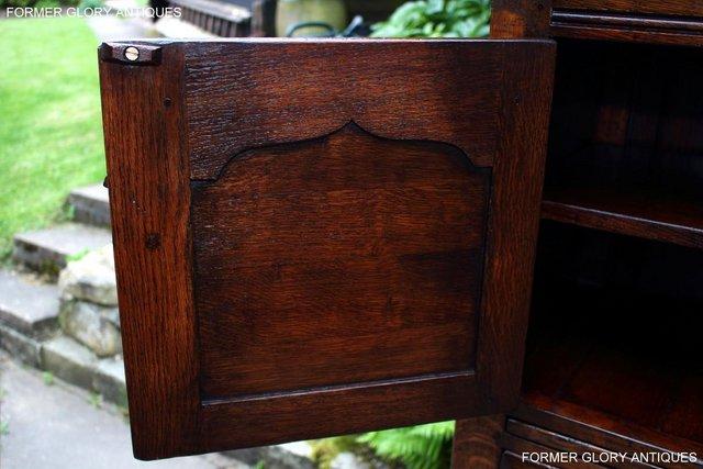 Image 101 of A TITCHMARSH AND GOODWIN OAK WINE CUPBOARD DRINKS CABINET