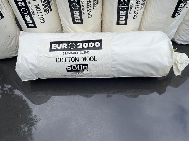 Preview of the first image of 11 x 500g Cotton Wool Rolls, Standard Blend.