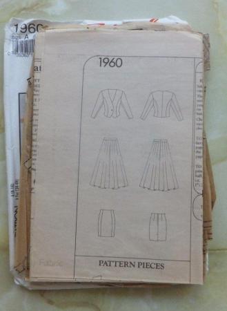 Image 2 of Style Jacket & Skirt Pattern 1960 - used once- size 10