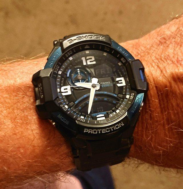 Preview of the first image of Casio GA-1000-2BER G Shock Man's Watch.