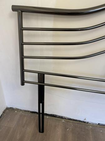 Image 4 of Metal headboard for double bed