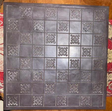 Image 3 of Brekely Chineses Themed Chess set , Vintage Resin Woodeffect