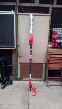 Image 2 of Flymo telescopic hedge trimmer.