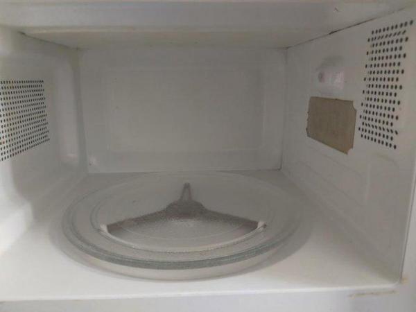 Image 1 of Grey Sharp Microwave fairly used