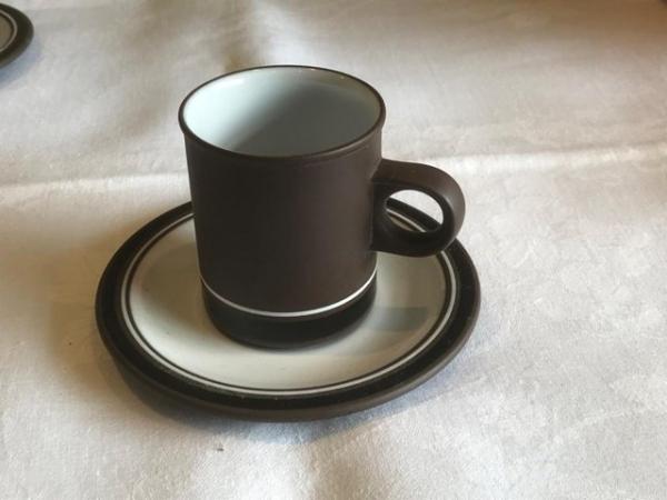 Image 2 of Hornsea Contrast Coffee mugs and saucers