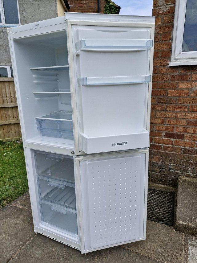 Preview of the first image of Bosch fridge freezer 55cm width can deliver locally Shrewsbu.