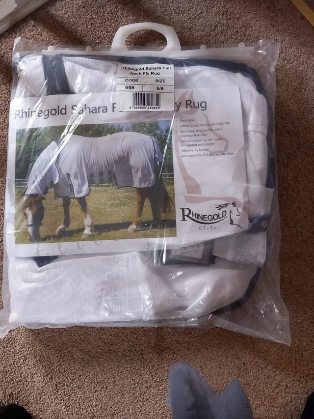 Preview of the first image of Brand New Fly Rugs. Surplus to requirements.