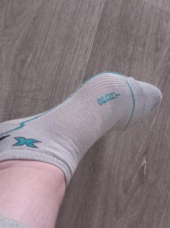 Image 2 of Ladies worn trainer socks