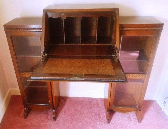 Image 3 of Antique Ladies Desk / Bookcase